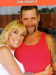 Lustful old gilf gets naked