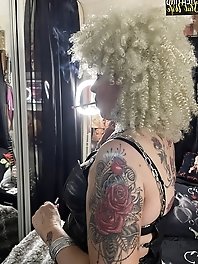 Cheating slut of a whore wife caught in a tempting pose