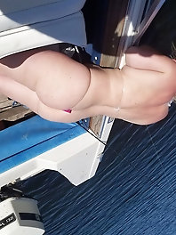 Sexy metallic colored bikinis